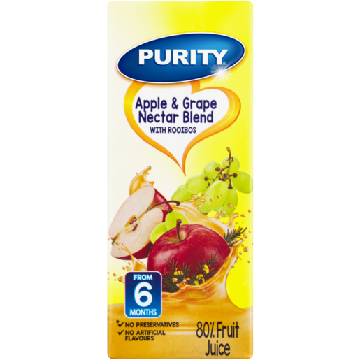 PURITY Apple & Grape With Rooibos Tea Baby Juice 200ml