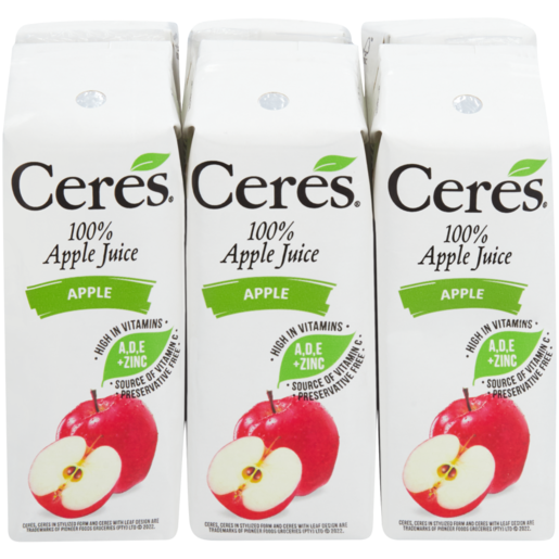 Ceres Apple Juice Pack 6 x 200ml