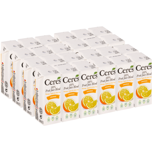 Ceres Orange 100% Fruit Juice Blend 24 x 200ml