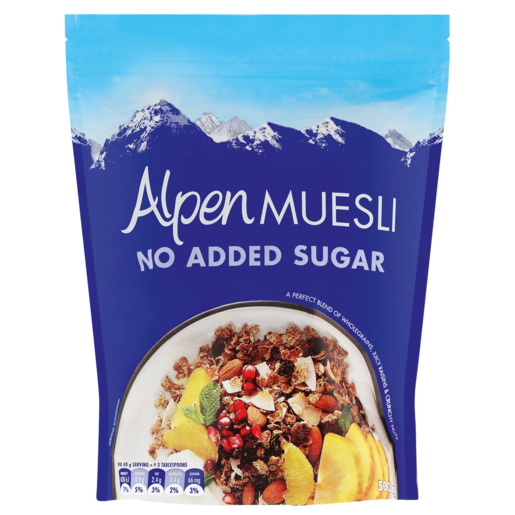 Alpen No Added Sugar Muesli Pouch 500g