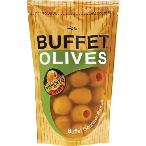 Buffet Pimiento Olives Sachet 200g