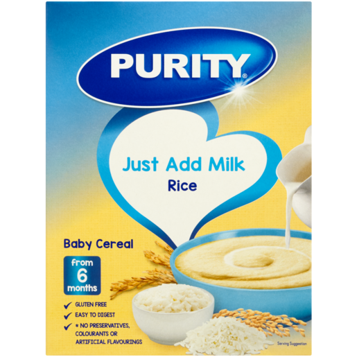 PURITY Gluten Free Rice Baby Cereal 200ml