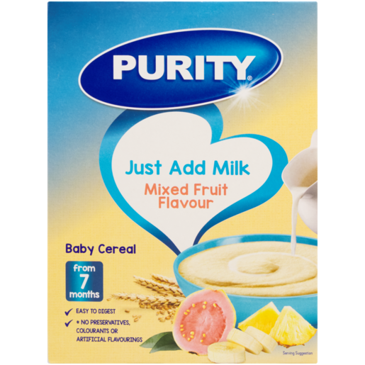 PURITY Mixed Fruit Flavoured Baby Cereal 200g