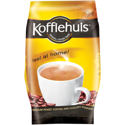 Koffiehuis Medium Roast Coffee & Chicory Powder Pouch 100g