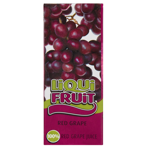 Liqui Fruit Red Grape Fruit Juice Box 200ml