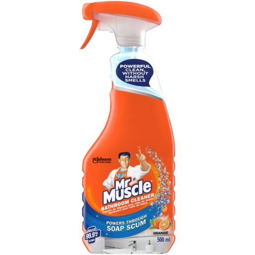 Mr Muscle Orange Action Bathroom Cleaner 500ml