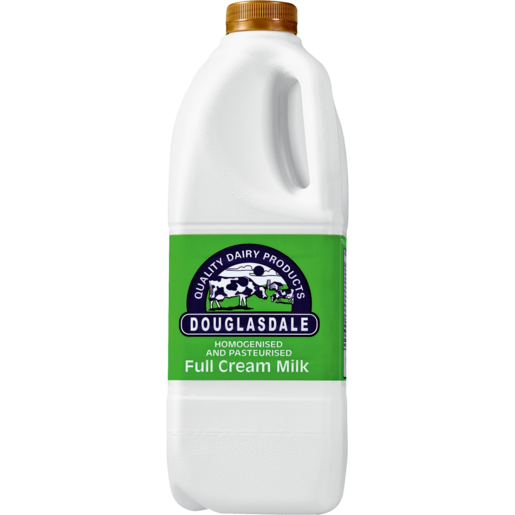 Douglasdale Fresh Full Cream Milk Bottle 2L