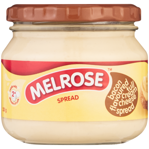 Melrose Bacon Flavoured Full Cream Cheese Spread 250g