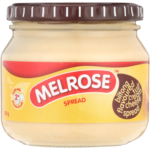 Melrose Biltong Flavoured Full Cream Cheese Spread 250g