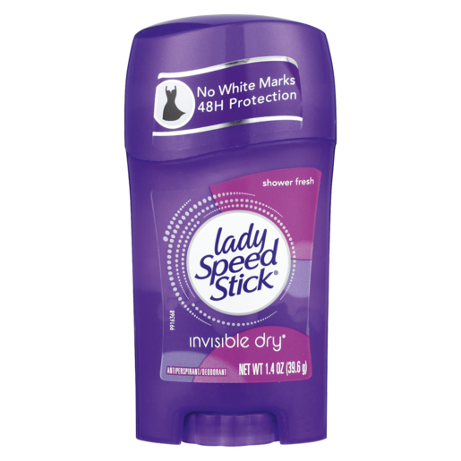 Lady Speed Stick Shower Fresh Invisible Dry Deodorant Stick 40g