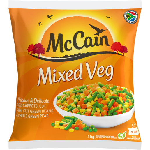 McCain Frozen Mixed Vegetables 1kg