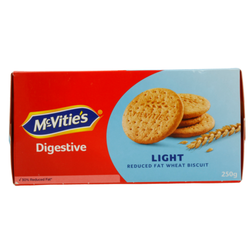 Mcvities Light Digestive Biscuits 250g 