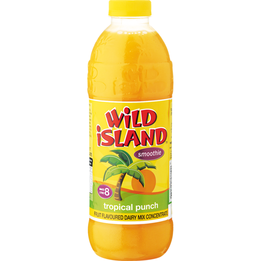 Wild Island Tropical Punch Concentrated Dairy Blend 1L