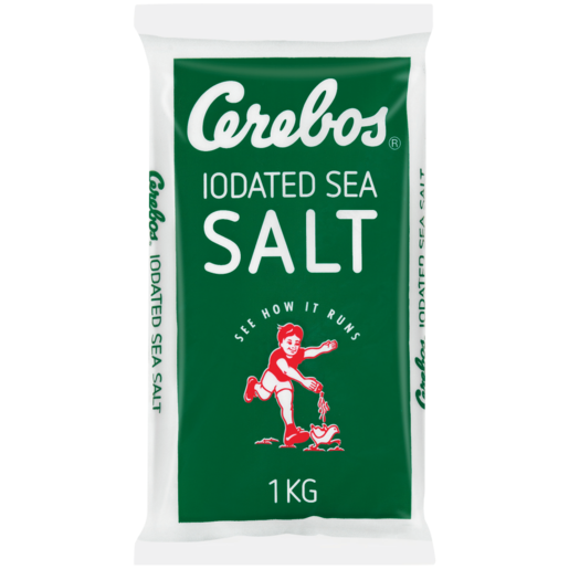 Cerebos Iodated Sea Salt Pack 1kg