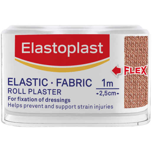 Elastoplast Elastic Fabric Plaster Roll 2.5cm x 1m