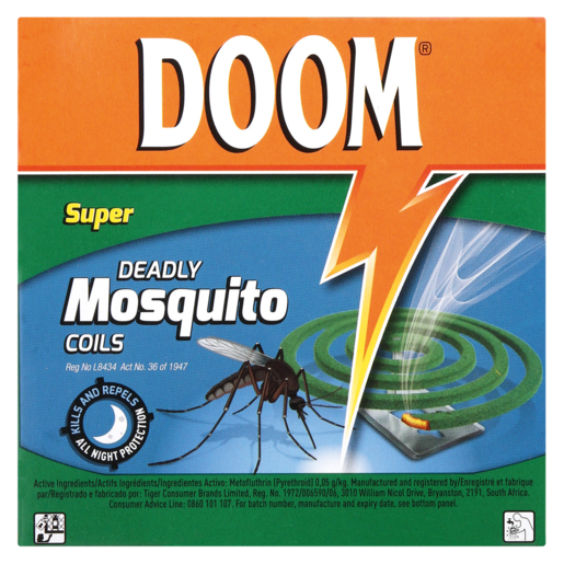 DOOM Super Deadly Mosquito Coils 125g