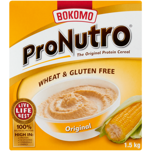 ProNutro Wheat & Gluten Free Original Flavoured Protein Cereal 1.5kg