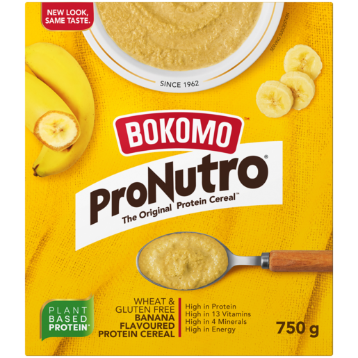 ProNutro Wheat & Gluten Free Banana Flavoured Protein Cereal 750g