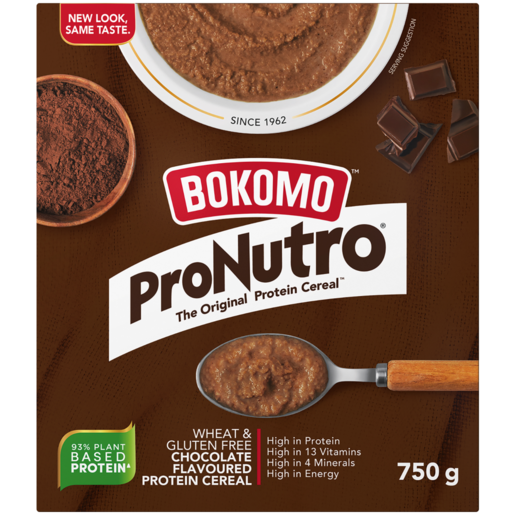 ProNutro Wheat & Gluten Free Chocolate Flavoured Protein Cereal 750g
