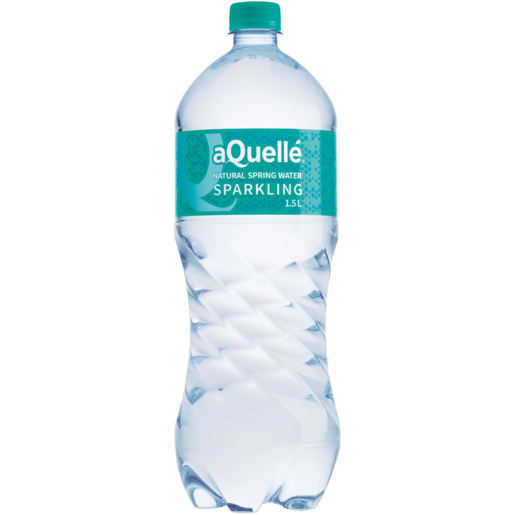 aQuellé Sparkling Natural Spring Water Bottle 1.5L