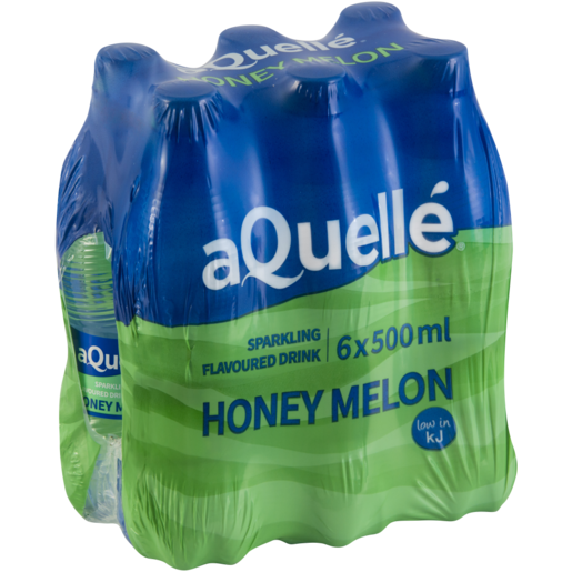 aQuellé Honey Melon Flavoured Sparkling Drink 6 x 500ml