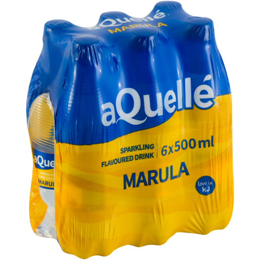 aQuellé Marula Flavoured Sparkling Drinks 6 x 500ml