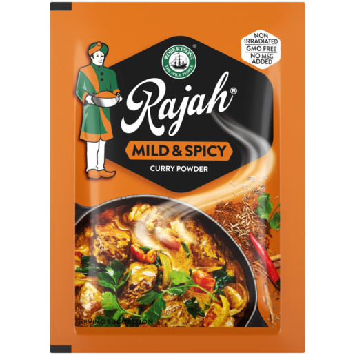 Rajah Mild & Spicy Curry Powder Envelope 7g