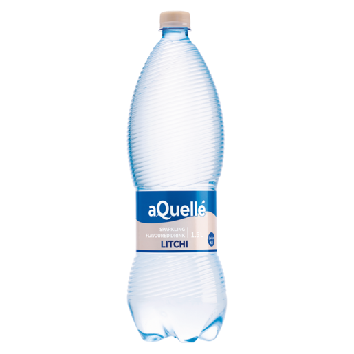 aQuellé Litchi Flavoured Sparkling Water 1.5L