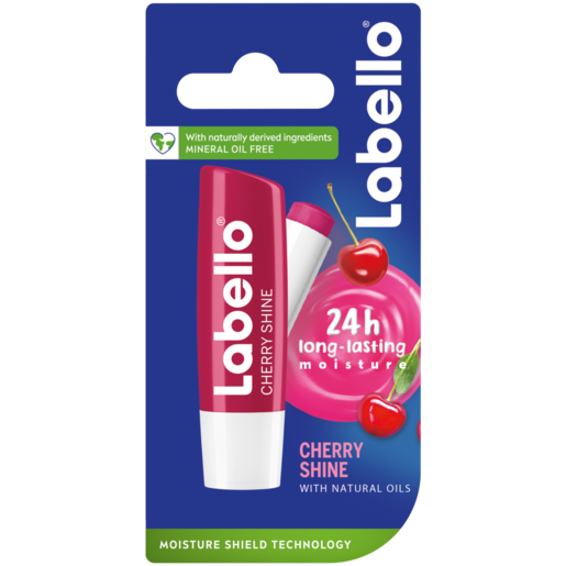 Labello Cherry Shine Long-Lasting Lip Balm 4.8g