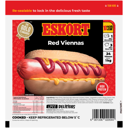 Eskort Original Red Viennas 1kg