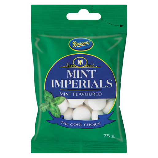 Beacon Mint Flavoured Mint Imperials 75g