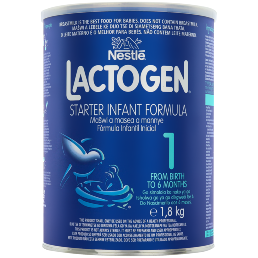 Nestlé Lactogen Stage 1 Starter Infant Formula 1.8kg
