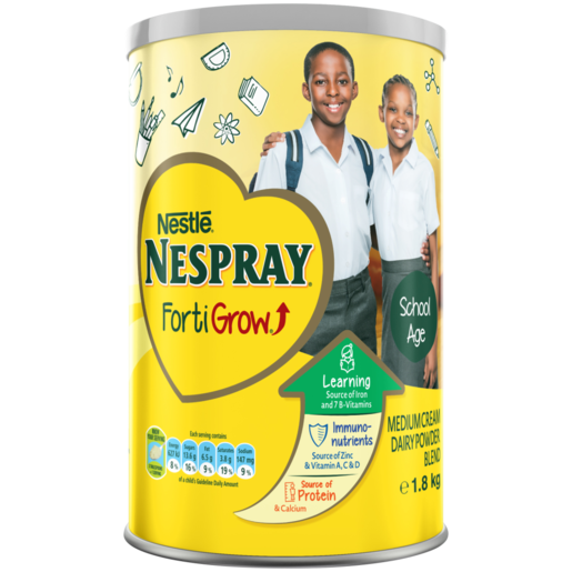 Nespray FortiGrow Full Cream Milk Powder 1.8kg