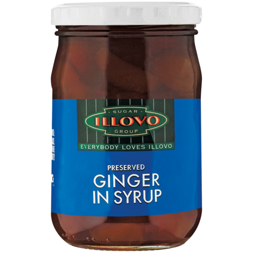 Illovo Preserved Ginger In Syrup Jar 350g