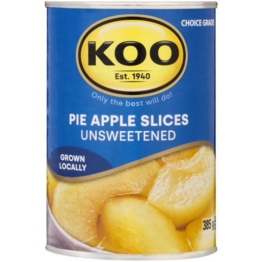 KOO Unsweetened Pie Apple Slices 385g