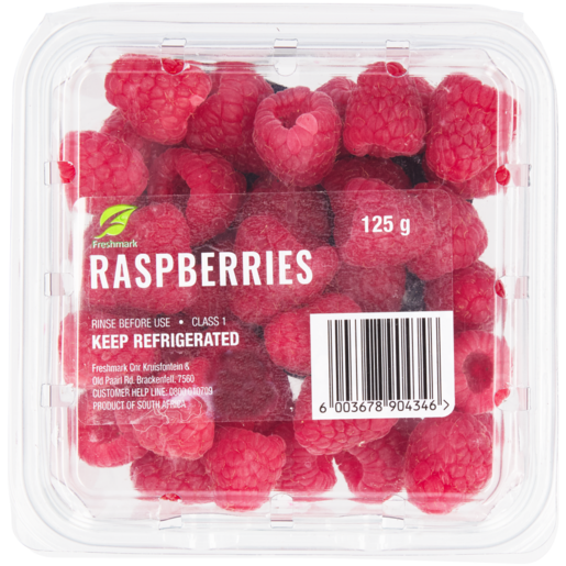 Raspberries 125g