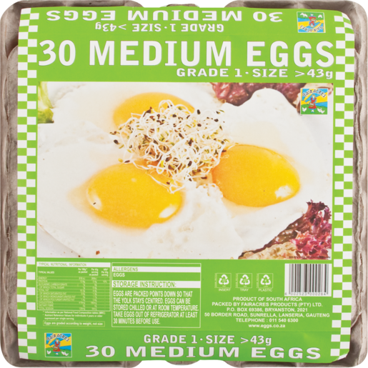 Fairacres Medium Eggs 30 Pack