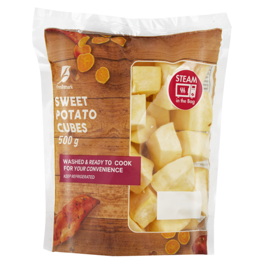 Sweet Potato Cubes Bag 500g