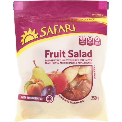 safari dried fruit salad 250g price