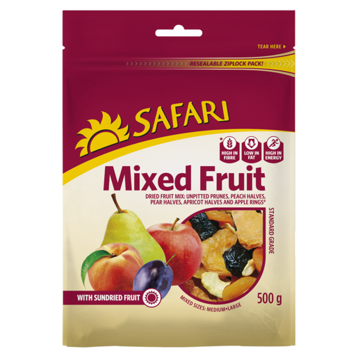 SAFARI Mixed Fruit 500g