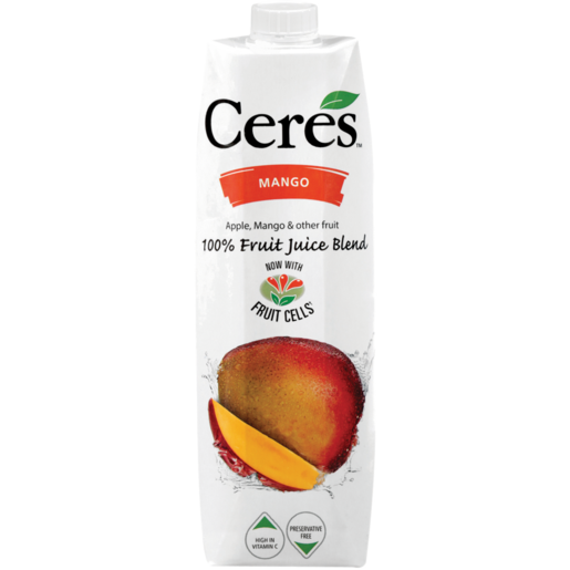 Ceres 100% Mango Fruit Juice Blend 1L