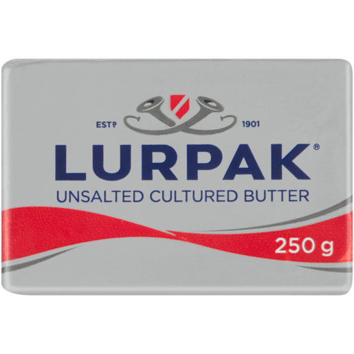 Lurpak Unsalted Cultured Butter 250g