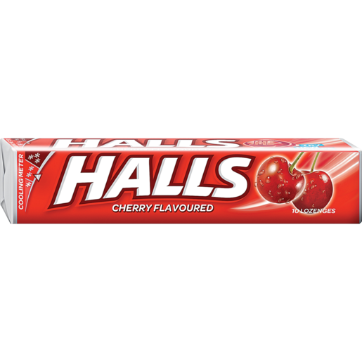 Halls Cherry Lozenges 10 Pack