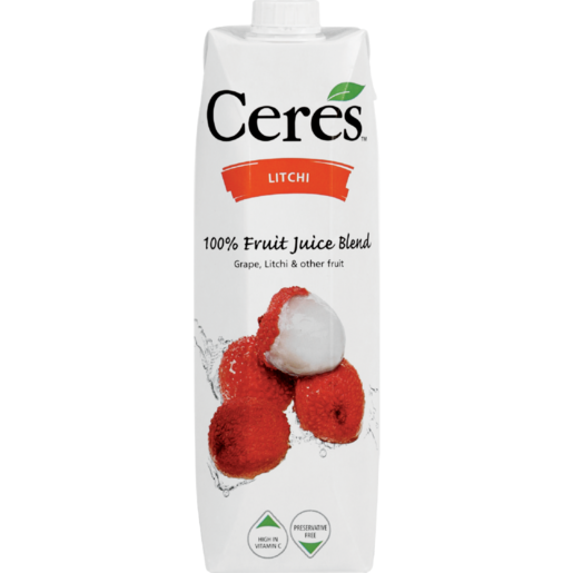 Ceres 100% Litchi Fruit Juice Blend 1L