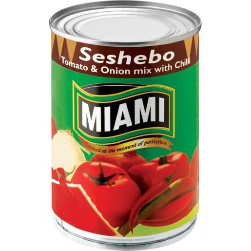 Miami Seshebo Tomato & Onion Mix With Chilli 410g