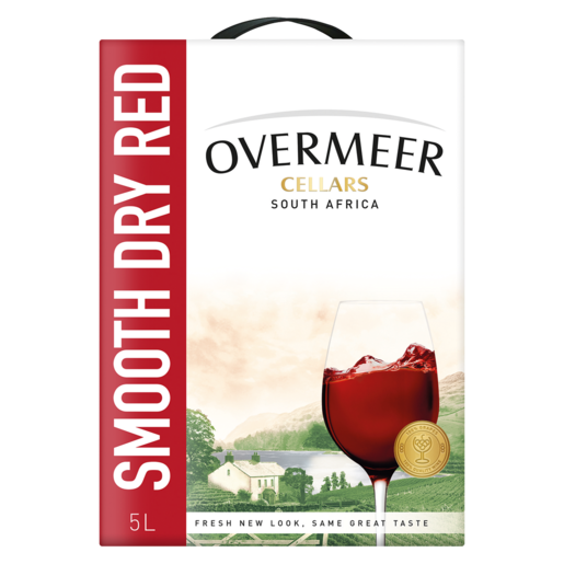 Overmeer Cellars Full Bodied Smooth Red Wine Box 5L