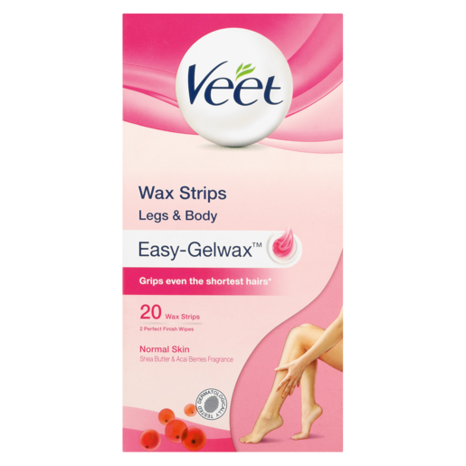 Veet Normal Skin Wax Strips 20 Pack | Womens Shaving & Waxes | Personal ...