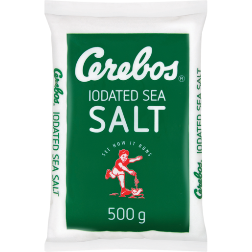 Cerebos Iodated Sea Salt Pack 500g