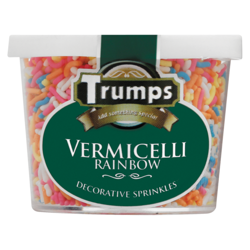 Trumps Rainbow Vermicelli Sprinkles 50g