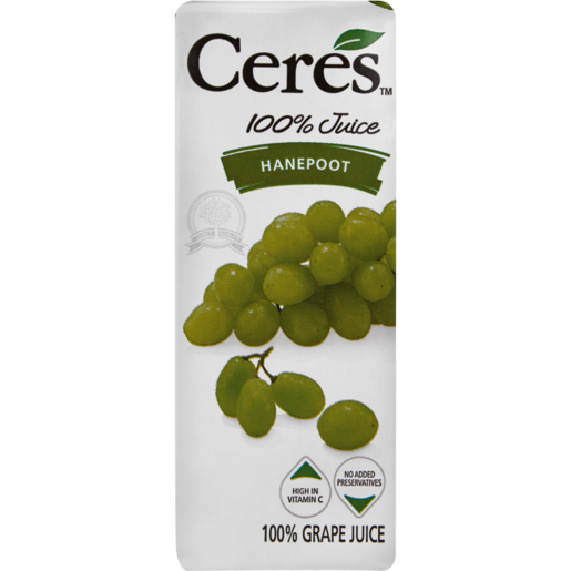 Ceres 100% Hanepoot Fruit Juice 200ml